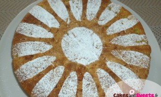 Gâteau moelleux à la rhubarbe