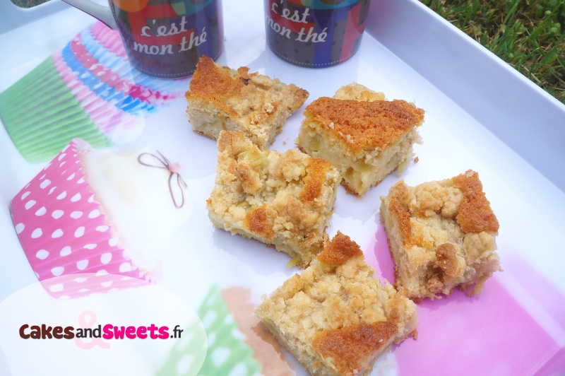 Streusel à la Rhubarbe