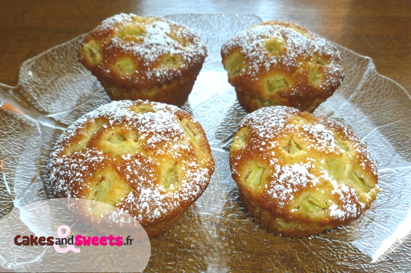 Muffins Rhubarbe