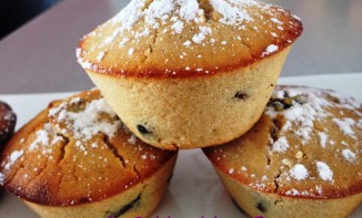 Muffins Cranberries Citron sans Gluten
