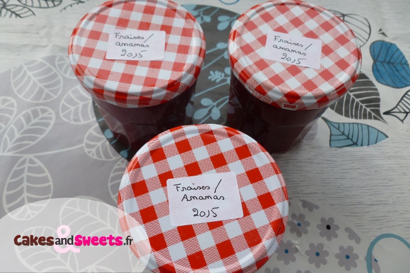Confiture Fraises Ananas
