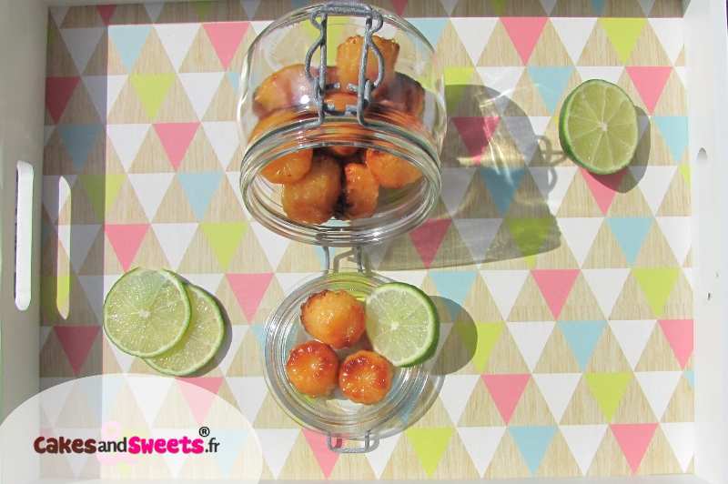 Cannelés citron vert