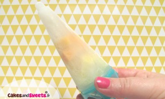 Popsicle fruits et eau de coco