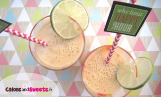 Smoothie Melon Pêche Abricot