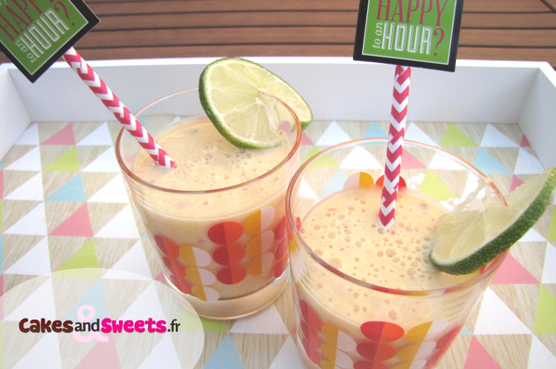 Smoothie Melon Pêche Abricot