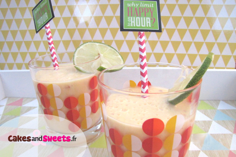 Smoothie Melon Pêche Abricot