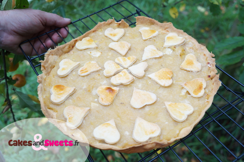 Tarte compote pomme banane