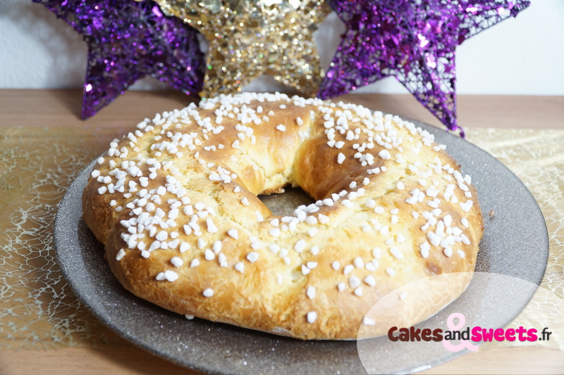 Recette Couronne des rois au sucre perlé