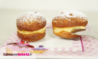 Boules de Berlin à la Crème Pâtissière