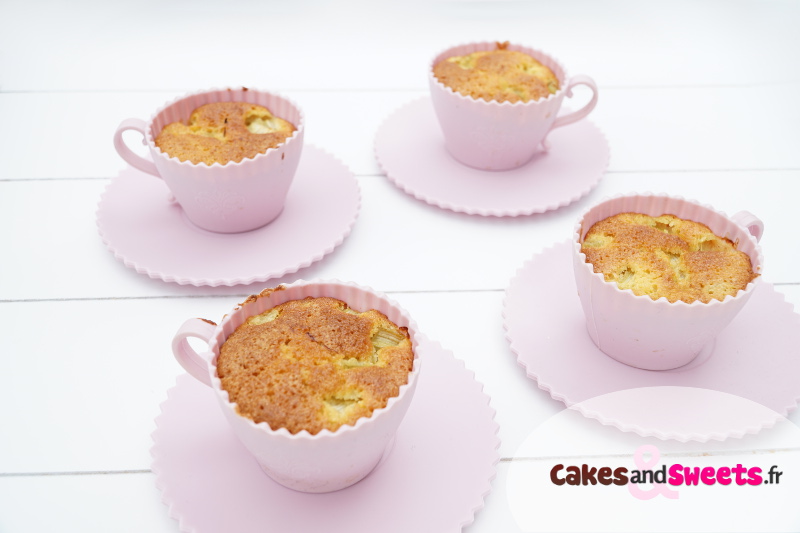 Muffins Rhubarbe Mascarpone