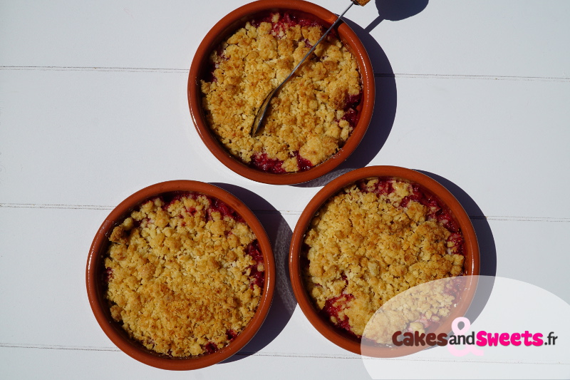 Crumble aux Fraises et à la Noix de Coco