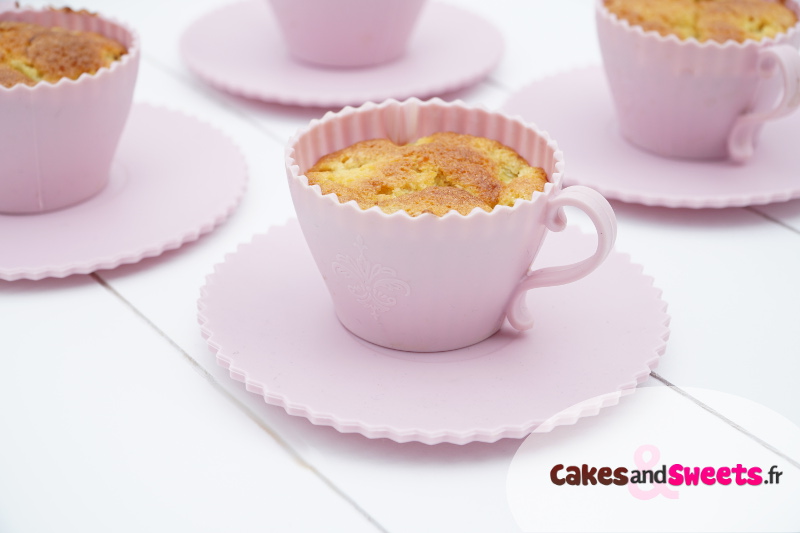 Muffins Rhubarbe Mascarpone