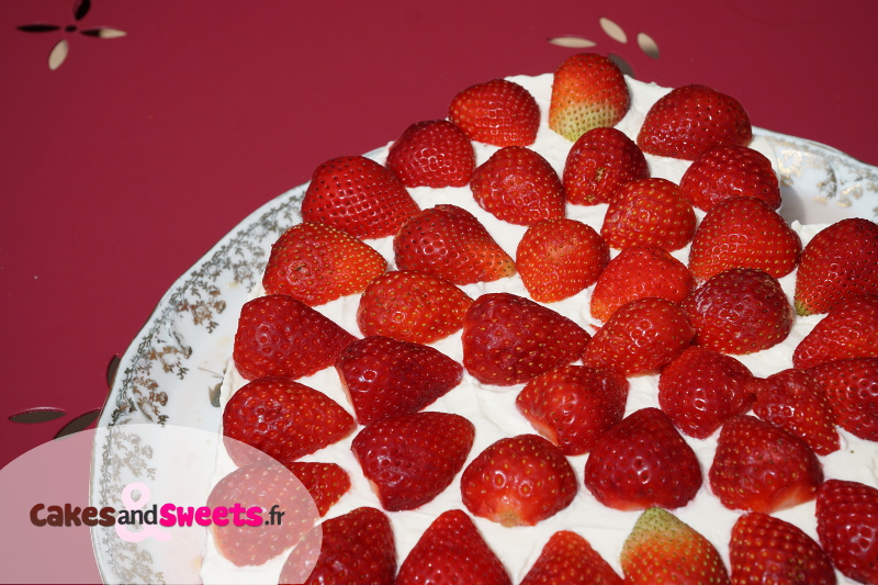 Entremets aux Fraises