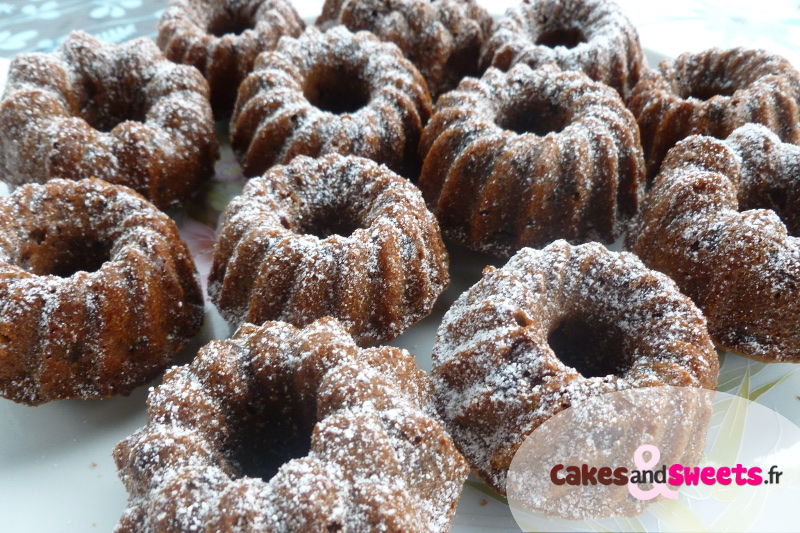 Mini Kouglofs tout Chocolat
