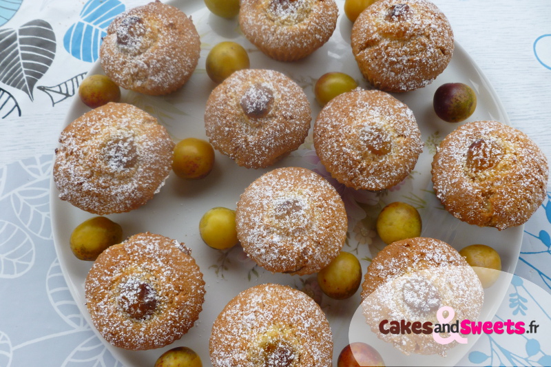Muffins aux Mirabelles