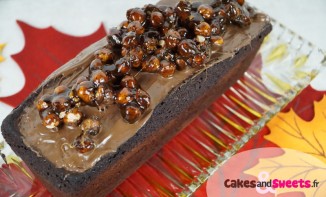 Cake au chocolat et noisettes