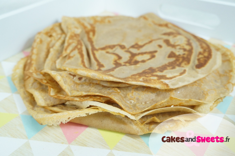 Pâte à crêpes à la farine de châtaigne, Recette dessert