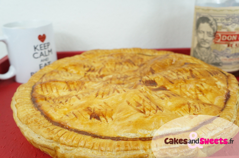 Galette des Rois Rhum Raisins