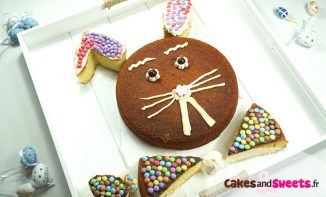 Gâteau Lapin de Pâques, dessert de Pâques - CakesanSweets.fr