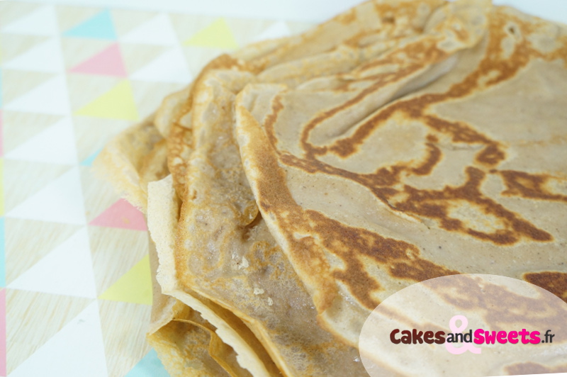 Crêpes à la Farine de Châtaigne