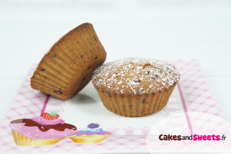 Muffins Chocolat au lait Noisettes