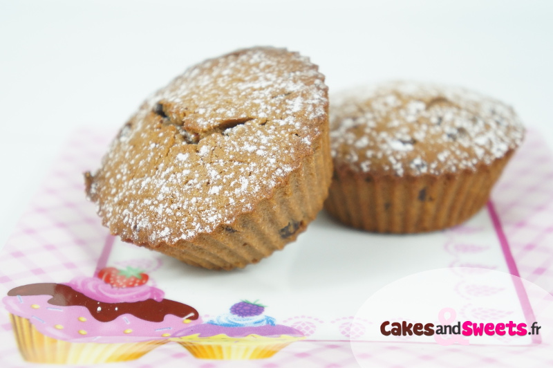 Muffins Chocolat au lait Noisettes