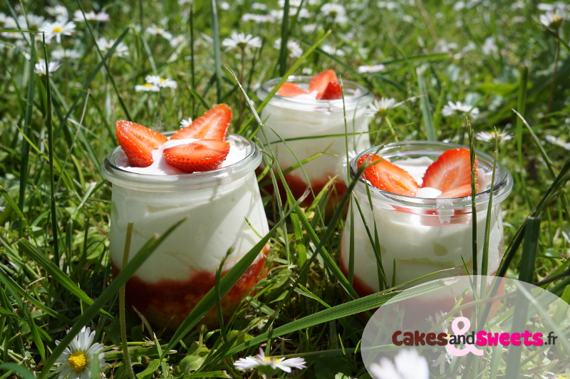 Cheesecake Fraise Rhubarbe