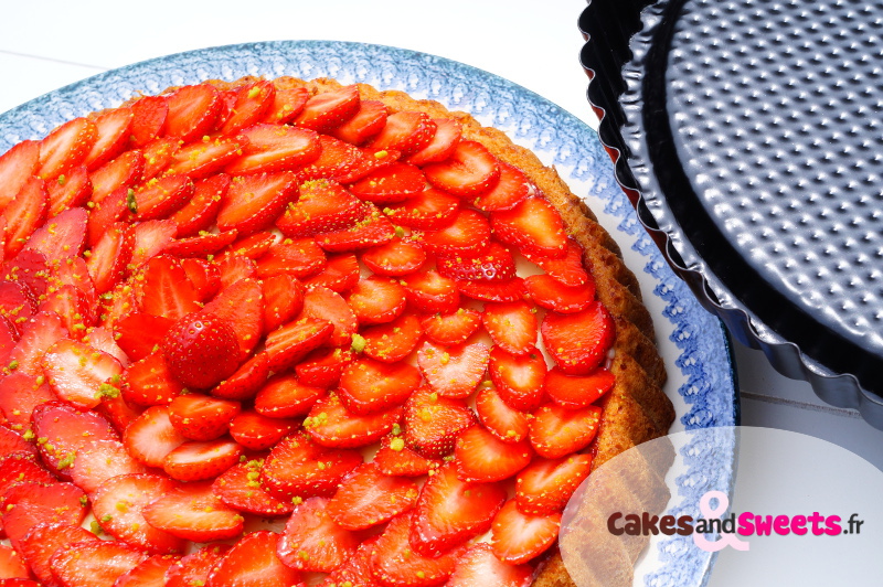 Biscuit renversé aux Fraises