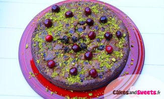 Clafoutis Cerises Pistache