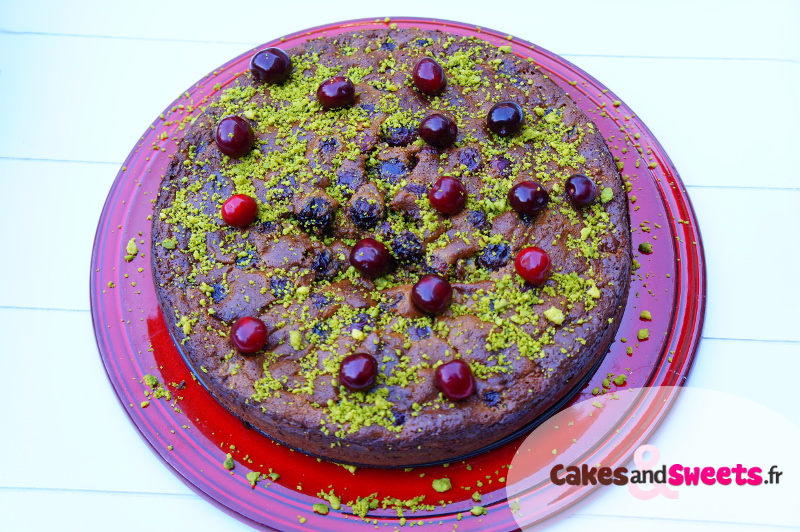 Clafoutis Cerises Pistache