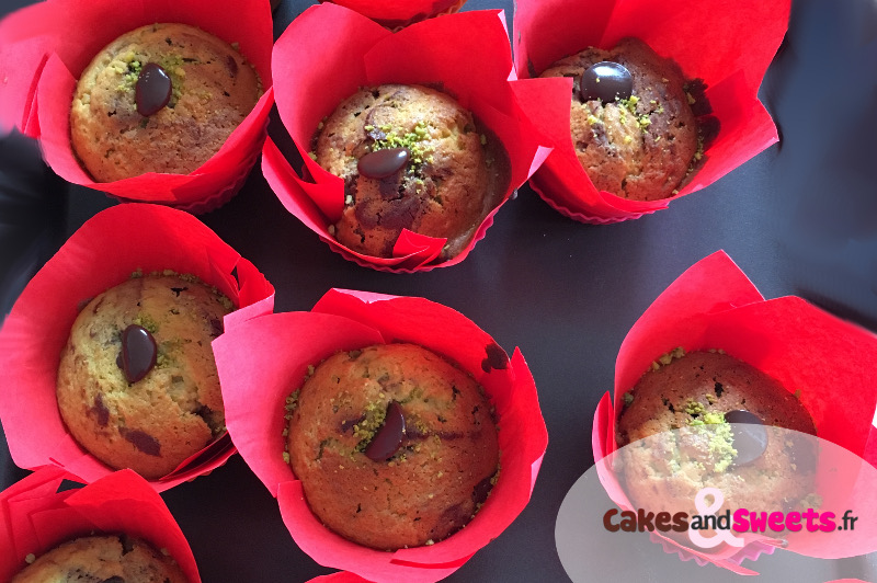 Muffins Chocolat Pistache