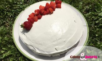 Poke Cake aux fraises