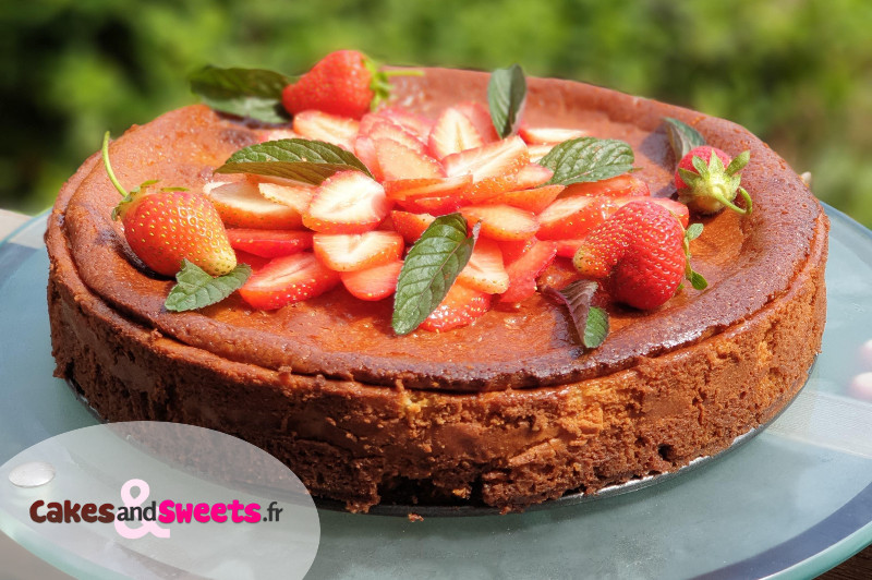 Cheesecake aux Fraises