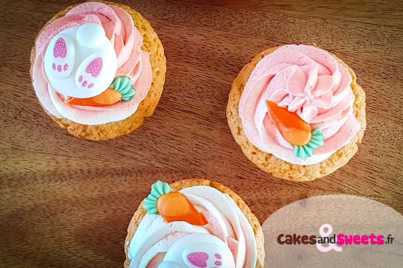 Cupcakes à la vanille de Pâques