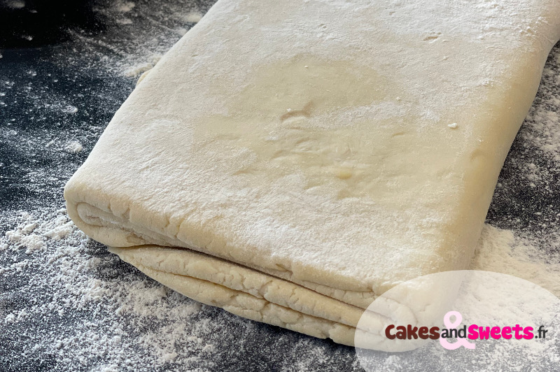 Pâte feuilletée inversée