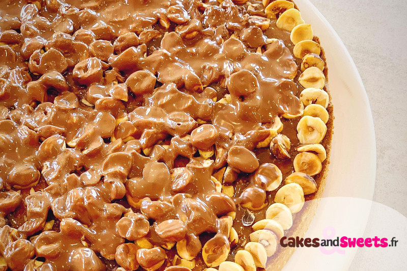 Tarte gianduja noisette