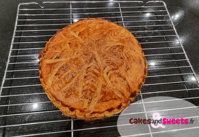 Galette des rois crème d'amande et clémentines