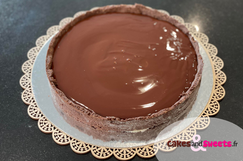 Tarte Chocolat et Praliné Croustillant