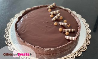 Tarte Chocolat et Praliné Croustillant