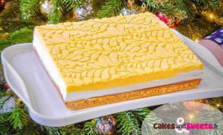 Entremets Fruit de la Passion et Vanille